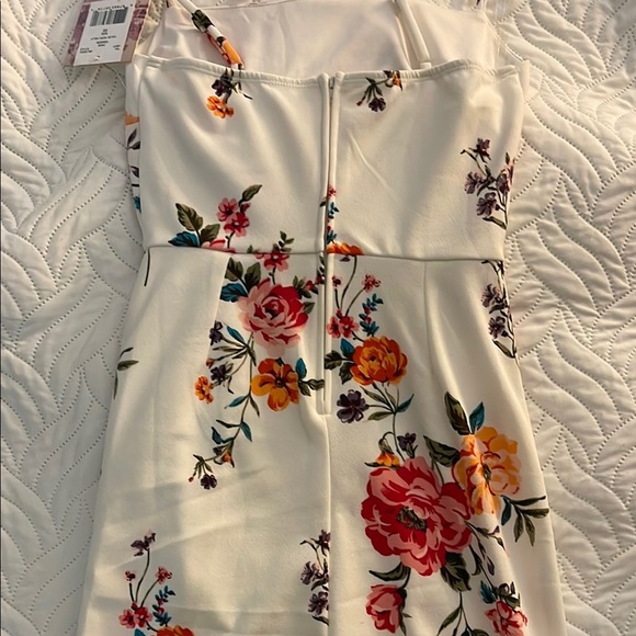 Emerald Sundae Floral Spaghetti Strap Dress - Picture 5 of 5